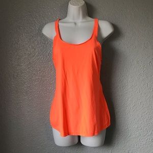 Athleta Highlighter Orange Workout Tank